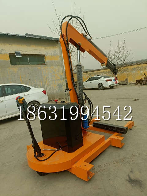 花坛乡自卸车厢随车吊 自制轮式四不像起重机 四驱平板吊 5吨 贵盛